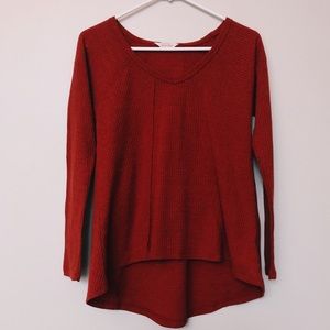 Sun & Shadows Burgundy-ish Sweater